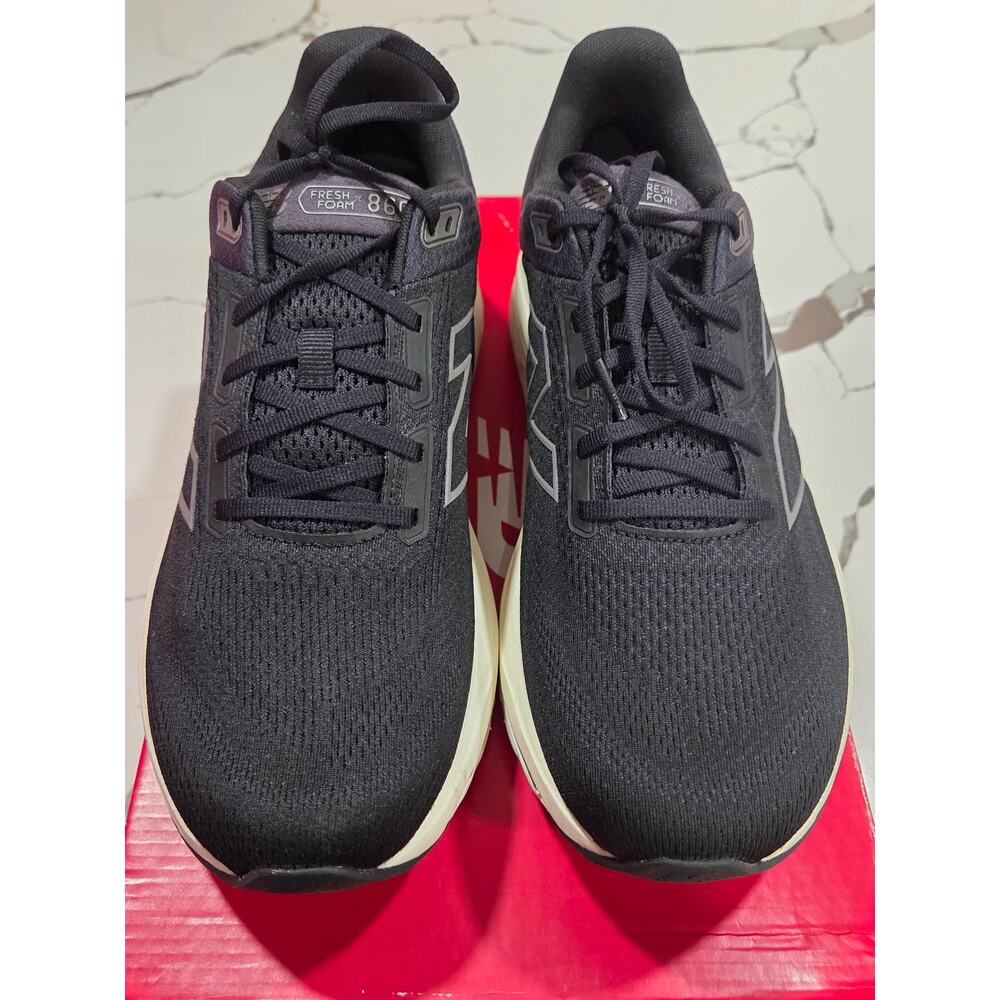 New Balance Fresh Foam X 860 Black White v14 Size 12 Men's M860K14 - Picture 4 of 7